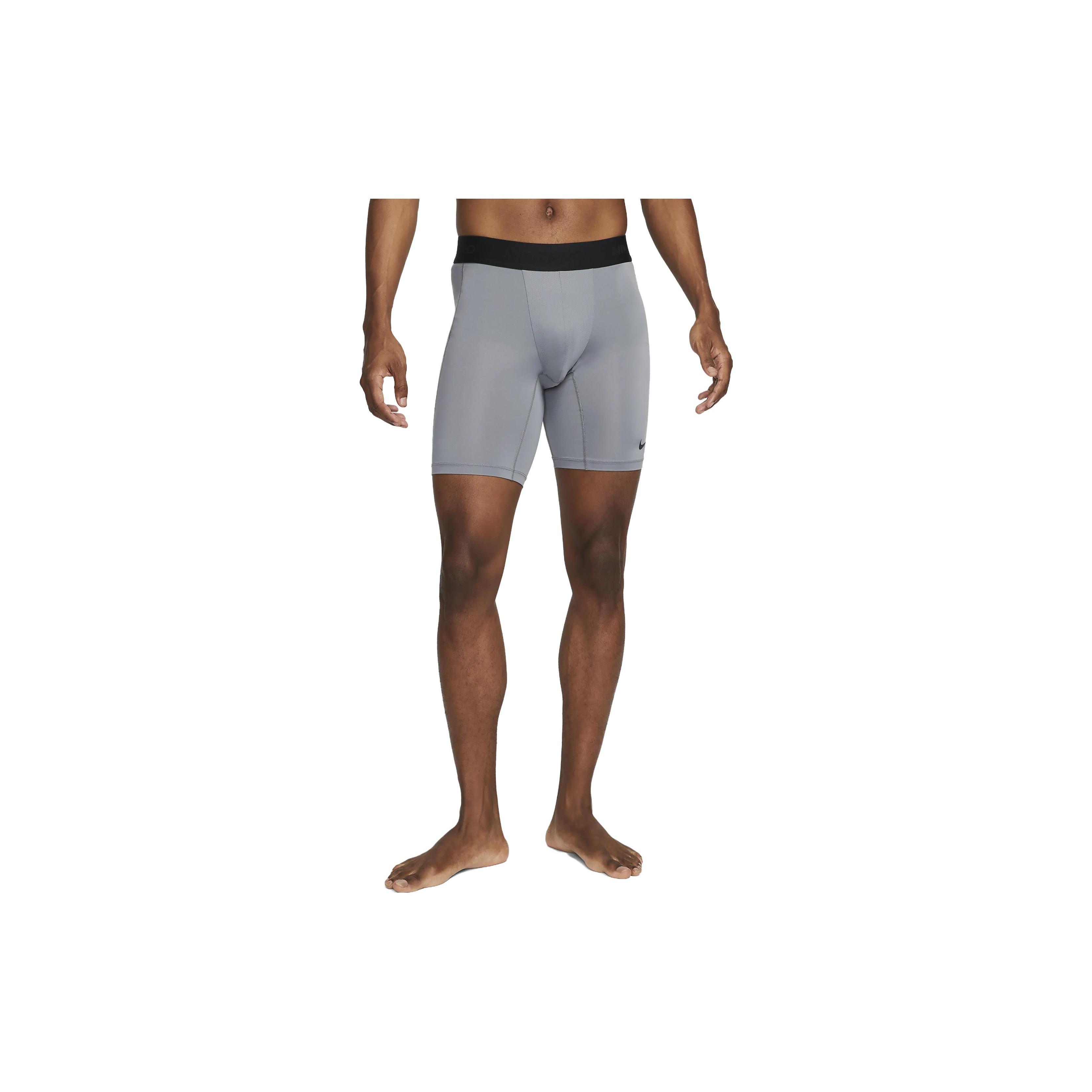 

New Nike Pro Men s Dri FIT Fitness Long Shorts FB7963-084 L