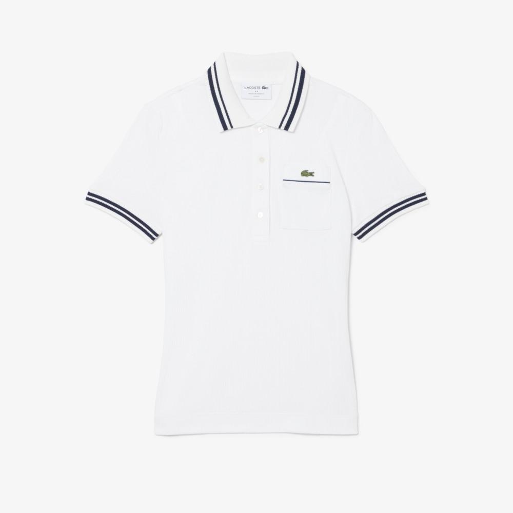 Lacoste Women's Multi Rib Polo Shirt DF0858-56G522