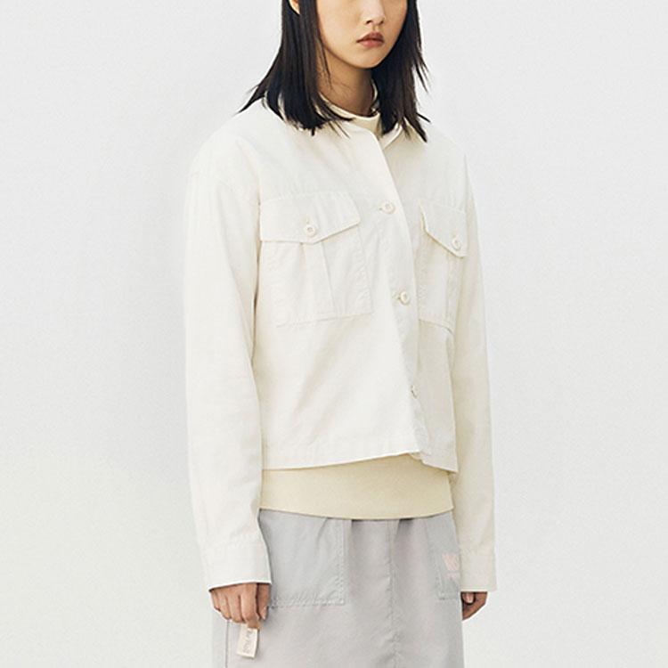 Vans Outdoor Casual Work Style Jacket Women jackets Off-White VN0A5ARFFS8