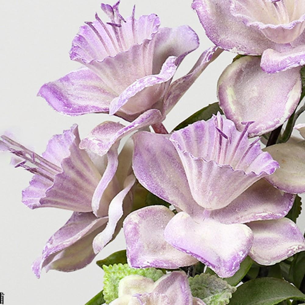 Yeni Pratik Yapay Çiçekler Saksı Ev Ev Dekorasyonu Saksı Bitkisi