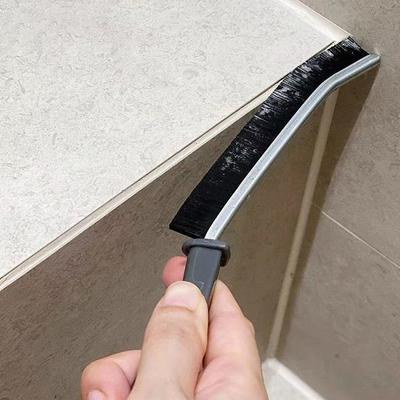 Trwała szczotka do czyszczenia fug gospodarstwa domowego fugi Scrubber sztywne włosie mała szczotka do czyszczenia fug do płytek pod prysznic linie podłogowe