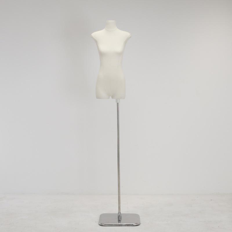 Korean Style Female Mannequin with Flat Chest for Clothing Display