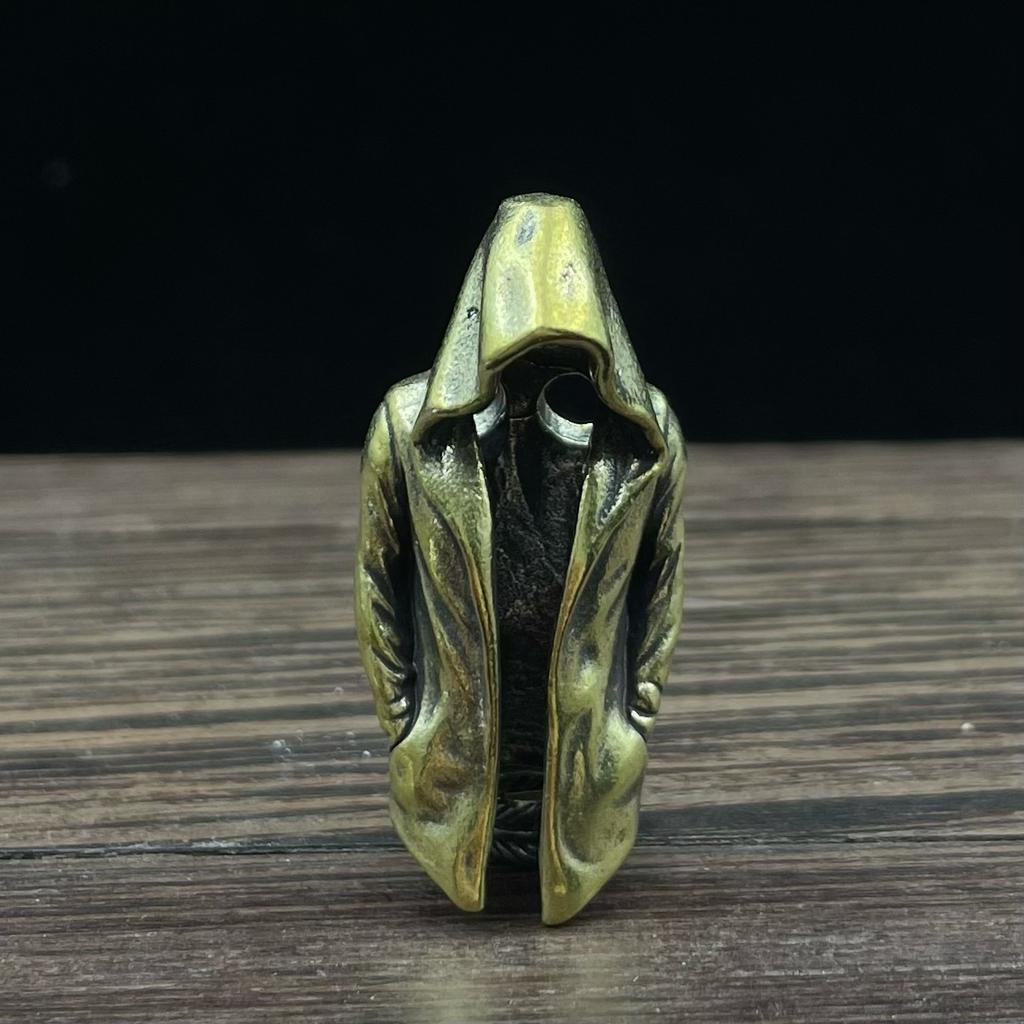 Plášť Mosazné Nůž Korálky EDC DIY Paracord Pletené Náramky Šňůrka Přívěsky Příslušenství Venkovní Závěsy Přívěsky Závěsná Dekorace