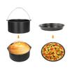 Air Fryer Accessories Durable Air Fryer Pizza Pan and Baking Cake Bucket Set Bread Pastry Baking Tools Kitchen Accessories