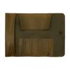 ANTIQOLD Roll Pen Case [Olive] Cowhide Leather Pencil Case AQR-01-