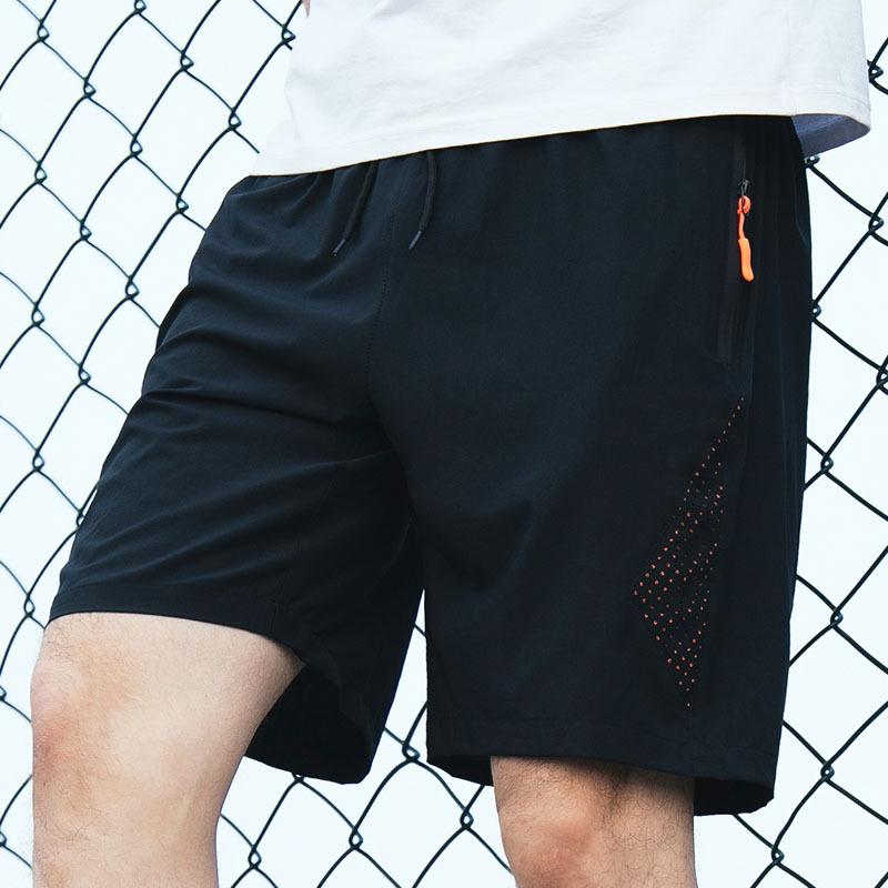 

Мужские повседневные пляжные шорты в корейском стиле с карманами на молнии M оранжевый