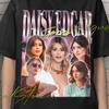 Daisy Edgar-Jones, Daisy Edgar Jones Shirt, Daisy Edgar Jones Vintage Tshirt, Kiernan Shipka Gift Tees, Daisy Edgar Jones Clothing, Film Tee