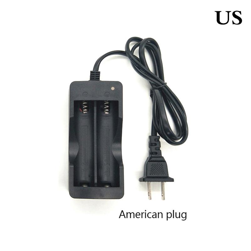 1Pc 18650 Lithium Battery Charger With Intelligent Dual Charging