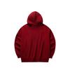 Anta New Year Series Red Unisex Oversized Hoodie with Ink Horse Print 172618701-4