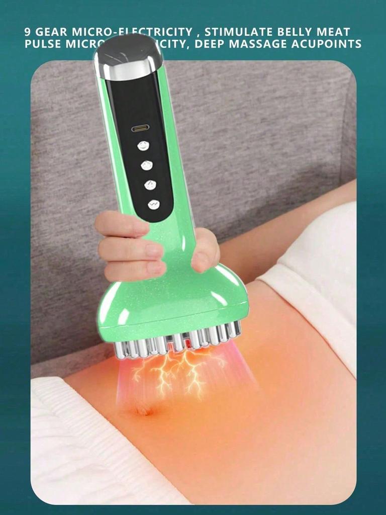 Whole Body Meridian Brush Micro Current Vibration Charging Type For Whole Family Use, Beauty Salon For Both Male