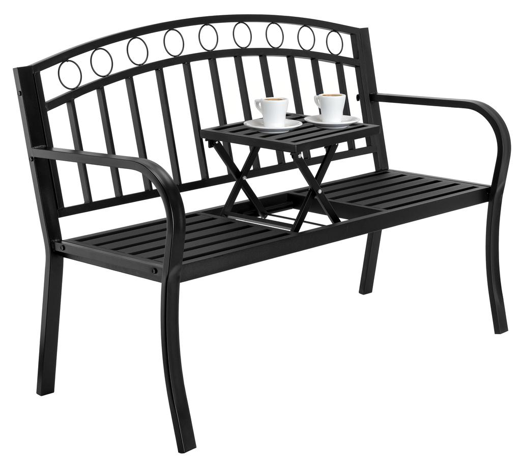 Metal Garden Bench Banco