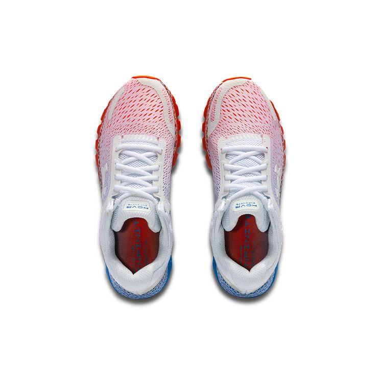 Under Armour Hovr Infinite 2 Comfortable Versatile Fabric Mesh Low-Top Running Shoes Men Sneakers White Red Blue 3025212-100