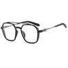 New unisex square polygon glasses for men women pc frame glasses plain glasses Nearsighted Eyewear Glasses -1.0 -2.5 -1.5