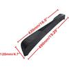 Pair of Rear Bumper Diffuser,Car Side Skirt Lip Splitter Canard Protector Universal Bumper Lip Body Kit (Black)