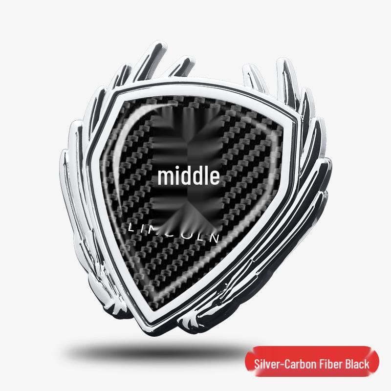 Lincoln Adventure MKC Aviator MKT Body Side Window Metal Badge Logo Sticker