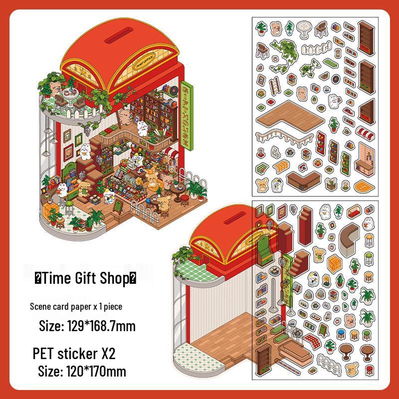Ink Words Landscaping 3D Stickers: Infeel.Me 20th Edition DIY Fun