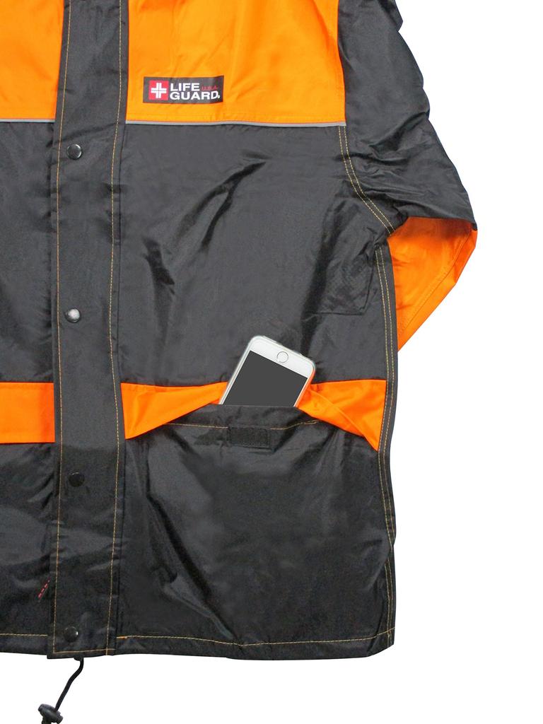 LIFEGUARD Magnum Rain Suit LL Orange/Black LR-01