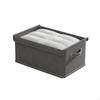 Foldable Storage Box Space Saving Wardrobe Divider Compartmentalized Clothes Container for