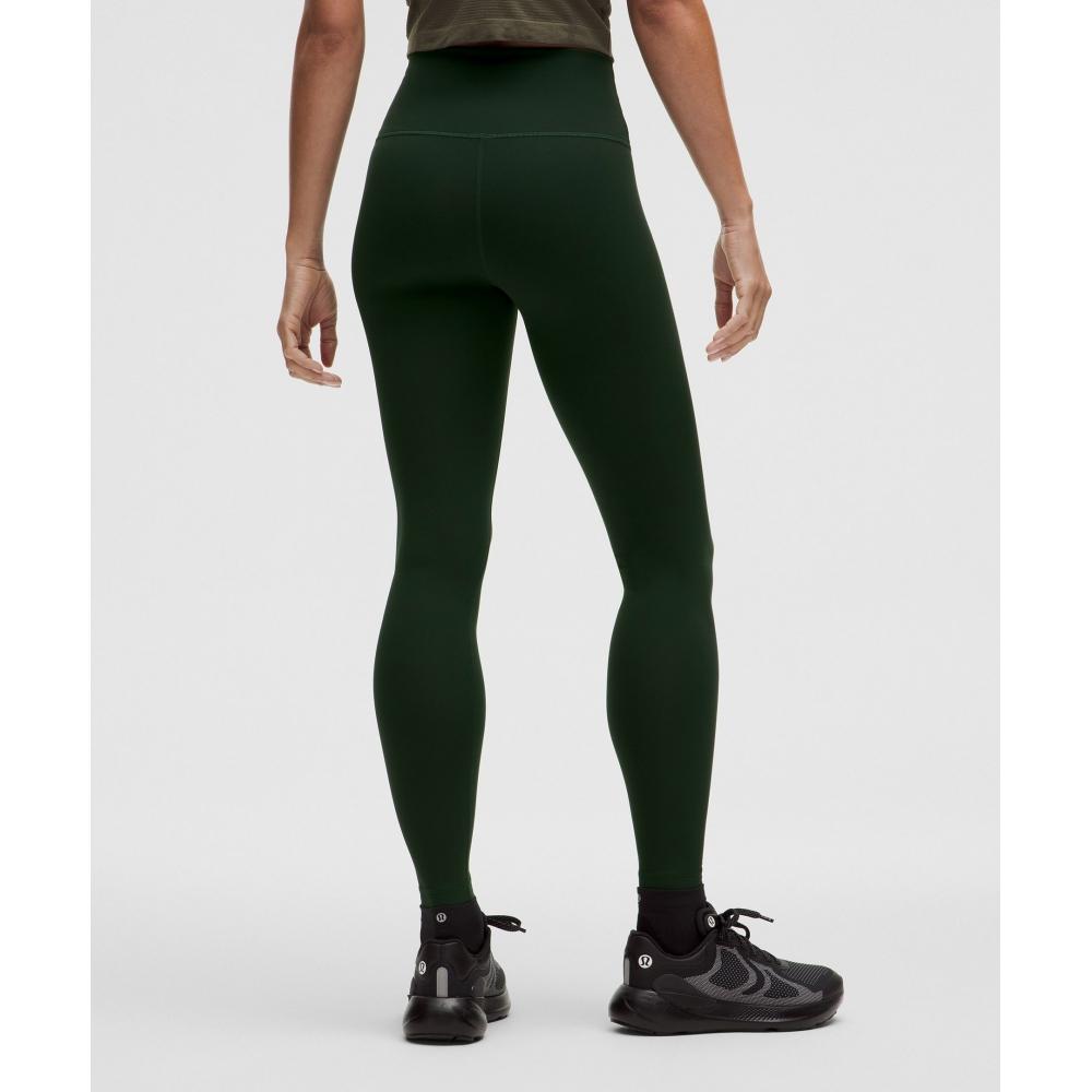 Lululemon Wunder Train High Rise Tight 28  Rainforest Green