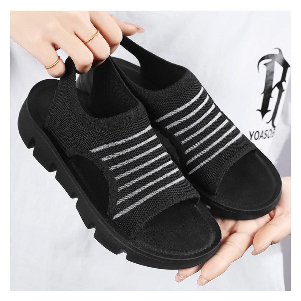 Damskie Letnie Nowe Puste Sandały z Otwartym Palcem i Miękką Podeszwą Komfort