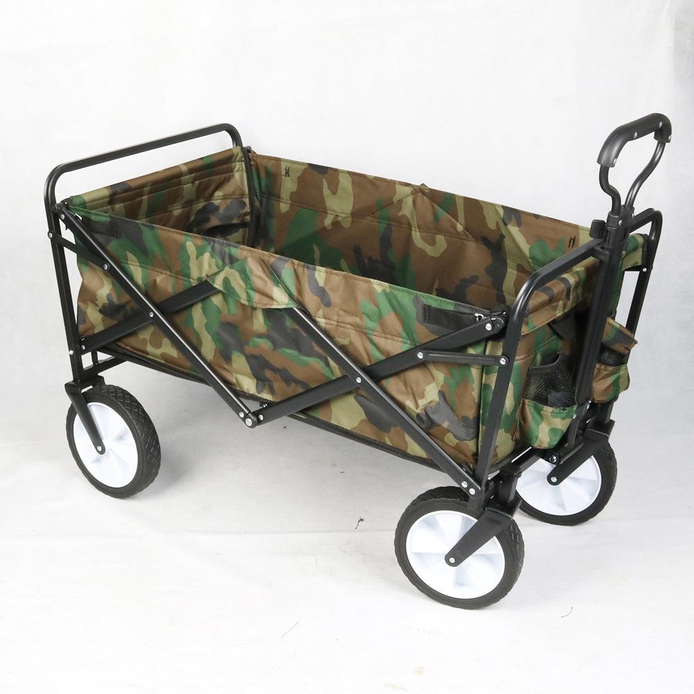 Folding Outdoor Camping Cart – Compact Handcart for Cargo and Cross-Border Trade