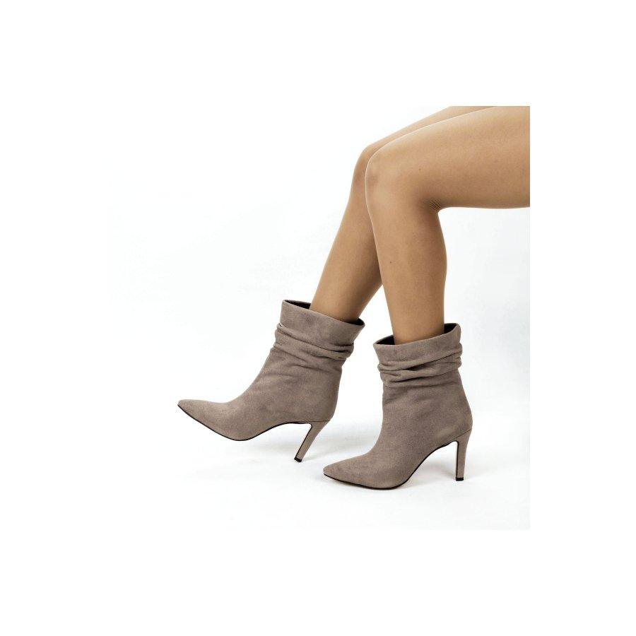 Cizme clasice de damă cu vârf ascuțit cu toc subțire