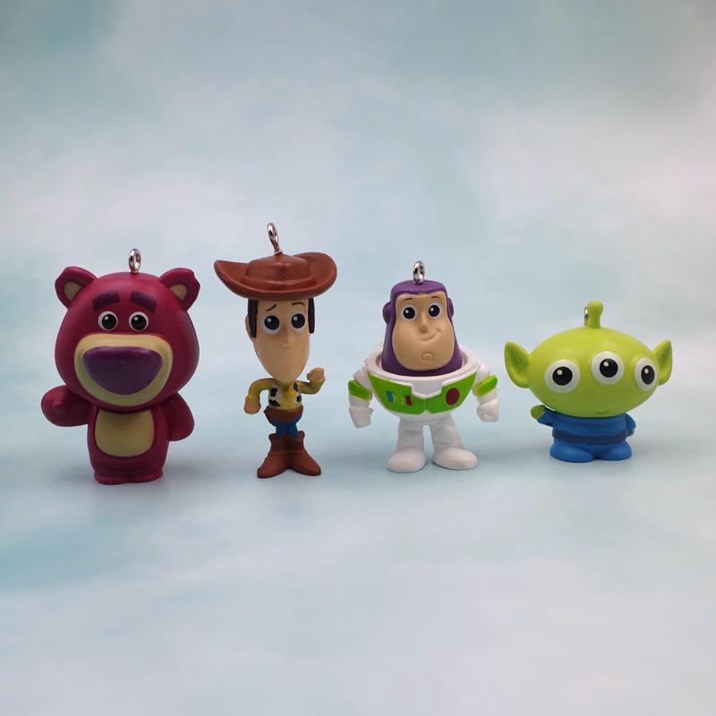 Pig Dragon Astronaut Bear Pvc Twisted Egg Toy Diy Patch Material Keychain Pendant Cartoon Style Static Display Non-filling Characters)