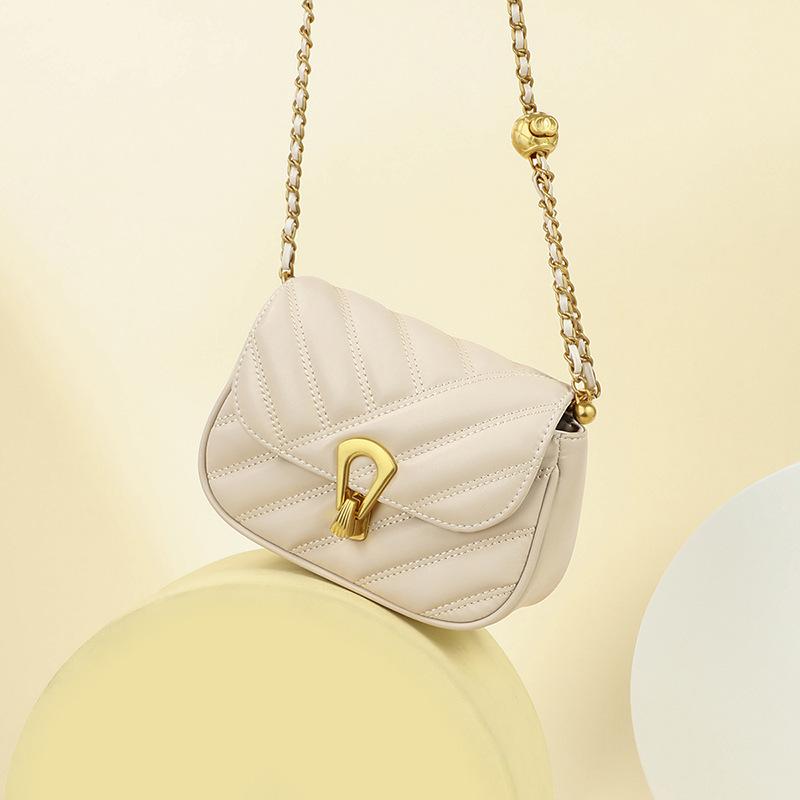 Women's Light Luxury Chain Crossbody Bag: Versatile Spring/Autumn Underarm Bag
