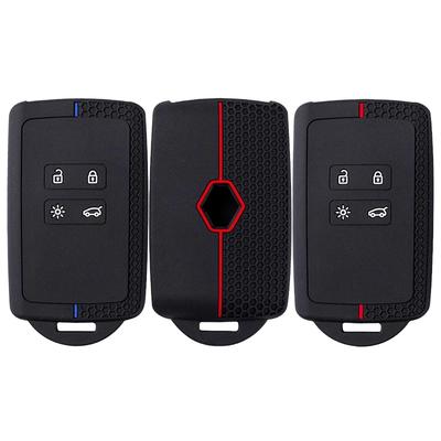 Silikonový obal na klíč od auta pro dacia Duster logan 3 jogger sandero pro Renault Clio 5 Megane 4 Zoe Kadjar Captur Arkana Koleos