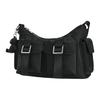 New FILA Fabric Shoulder Bag Crossbody Bag Mini Women's Black F13W449164FBK