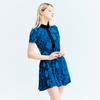 Henry Stuart Women'S Layered Pleated Skirt Blue