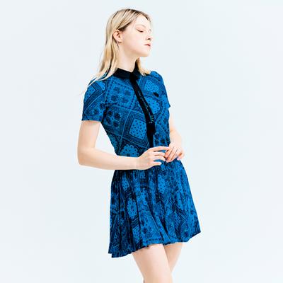 Henry Stuart Women'S Layered Pleated Skirt Blue