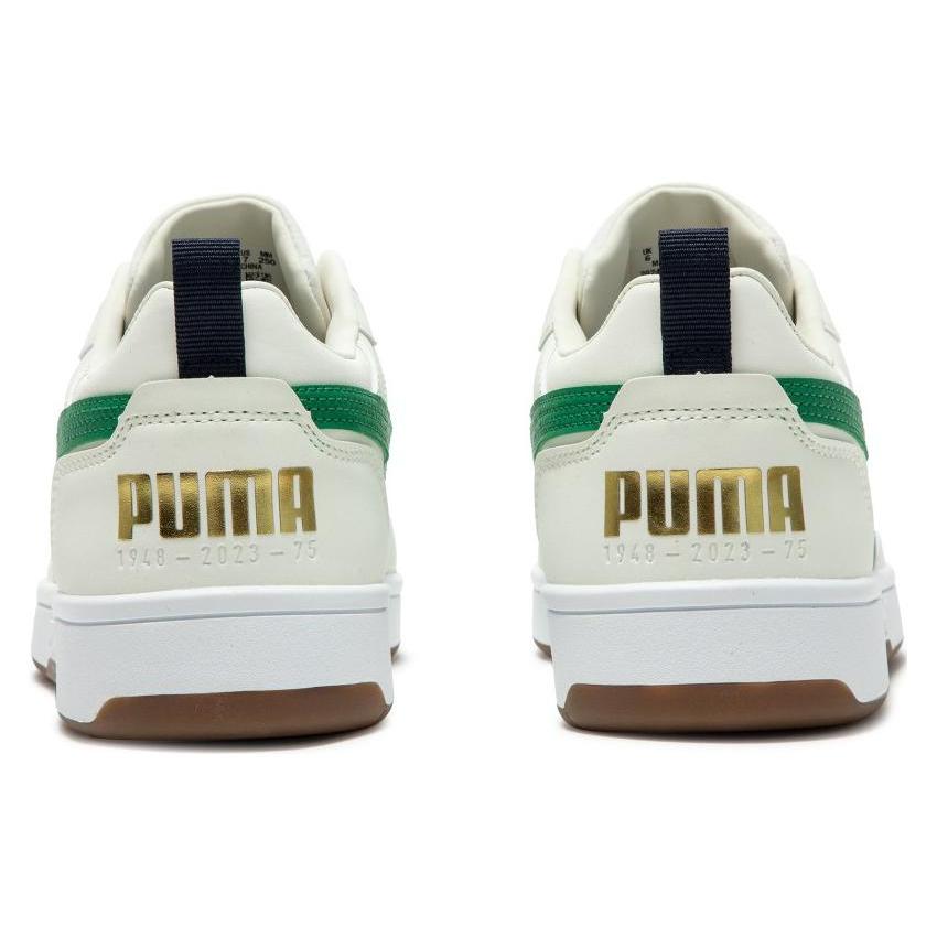 New PUMA Rebound V6 Low 75 Years 'White Green' 392484-02