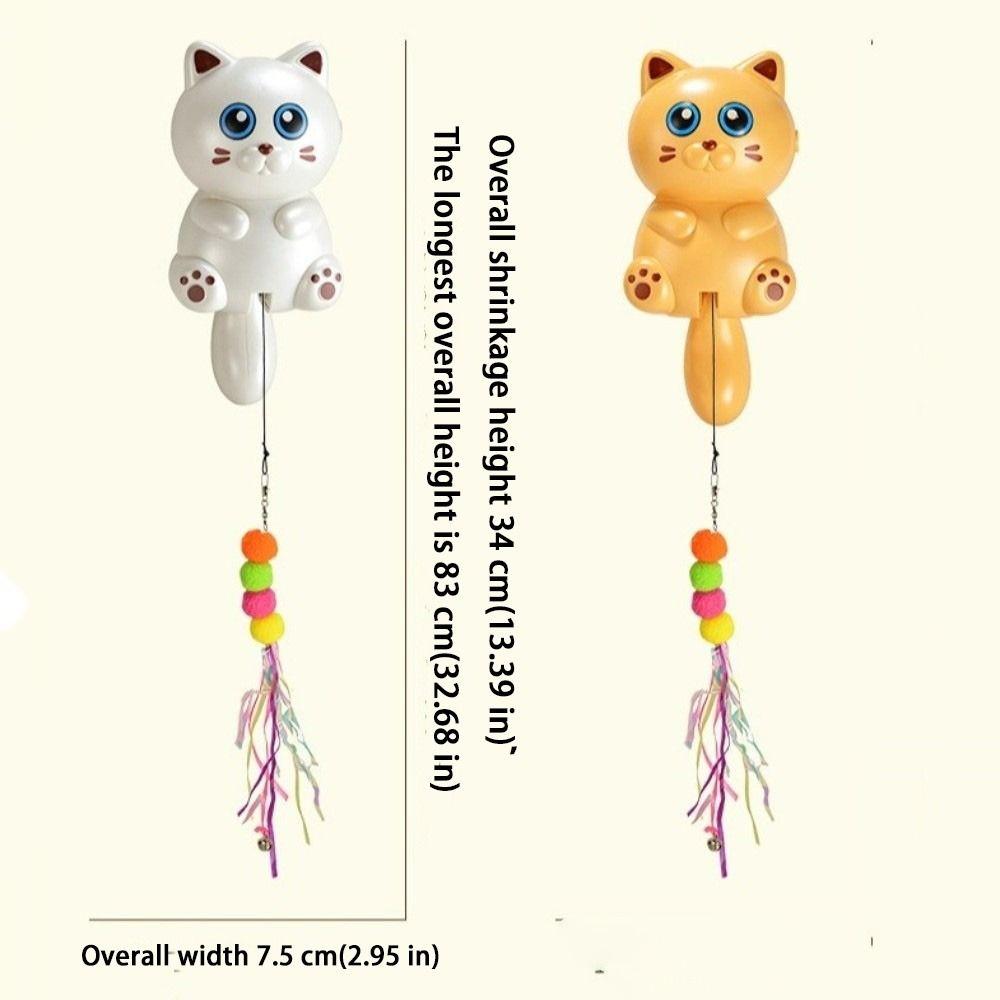Smart Electric Cat Toy Retractable Hanging Door Cat Toy Durable Kitten Teasing Toy Indoor Cat