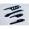 For Suzuki Swift ZC ZD 2024 2025 Car Accessories Carbon Fiber Style Door Window Armrest Cover Switch Panel Trim Molding Garnish