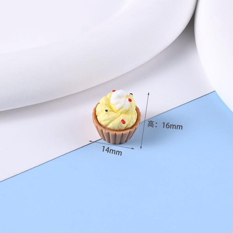 20PCS Simulated Cake Bread Fake Food Model Cakes Dessert Toy Doll House DIY Kitchen Life Scene Decor Accessories