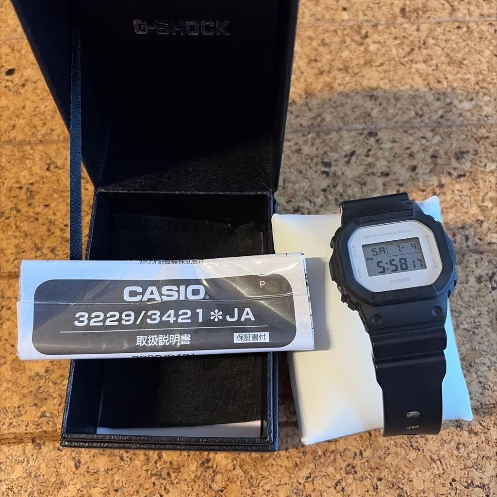 Used CASIO G-SHOCK DW-5600LCU Main Body