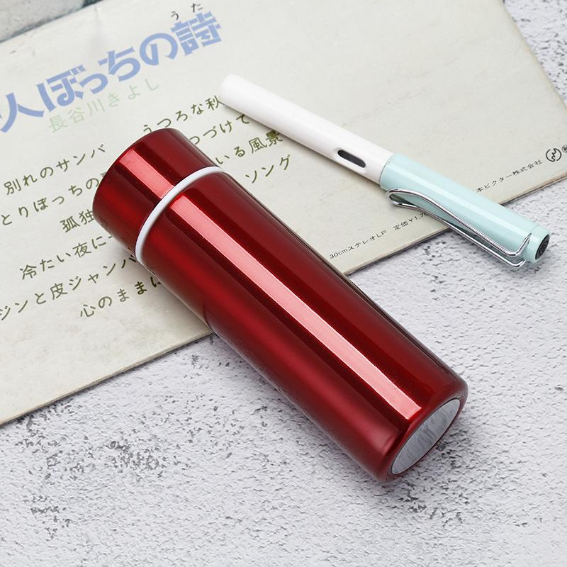 Super Mini 5oz Stainless Steel Easy Portable Pocket Thermos Handbag Drinking Vacuum Flasks 101-150ml красный