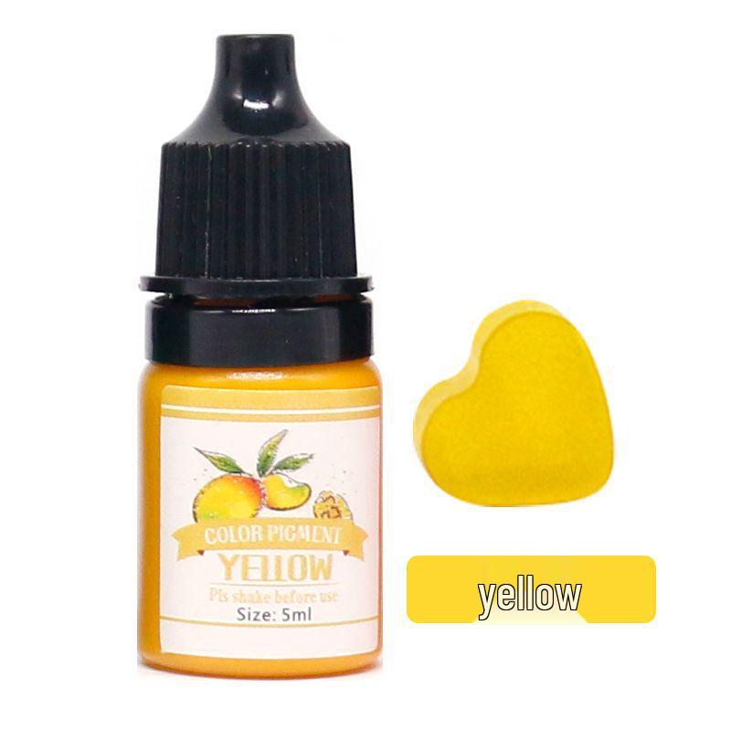 Essenza Colore Resina Epossidica ad Alta Concentrazione Seconda Generazione, 24 Colori, 5ml per Artigianato in Cristallo Fai-da-te