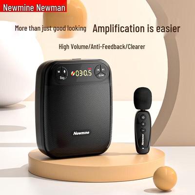 Newman U-239 Wireless Lapel Microphone Portable Voice Amplifier CN Plug (adapter Included)