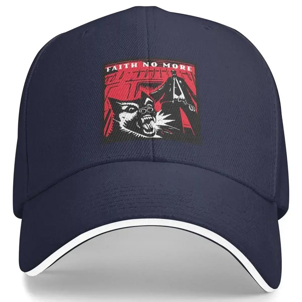 Fashion Faith No More Rock Cap Unisex Women Adjustable Fit Golf Hat Heavy Metal Music Baseball Cap for Casual Wear