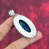 Neon Apatite Pendant 925 Sterling Silver Jewelry, Amazing Gemstone Jewelry Silver Chain Pendant, Handmade Pendant For Wedding Gift