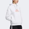 Adidas Fi Sweat Hoodie With Logo Print Women Hoodie White HB7360