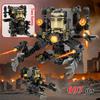 MOC Skibidi Toilet Action Figure Building Blocks Titan Clock Man Upgrade 4.0 Bricks DlY Toys For Kid Christmas Birthday Gifts