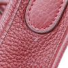 Hermes Evelyn 2 PM Schultertasche Rot/Silberne Hardware Taurillon Clemence Damen Gebraucht