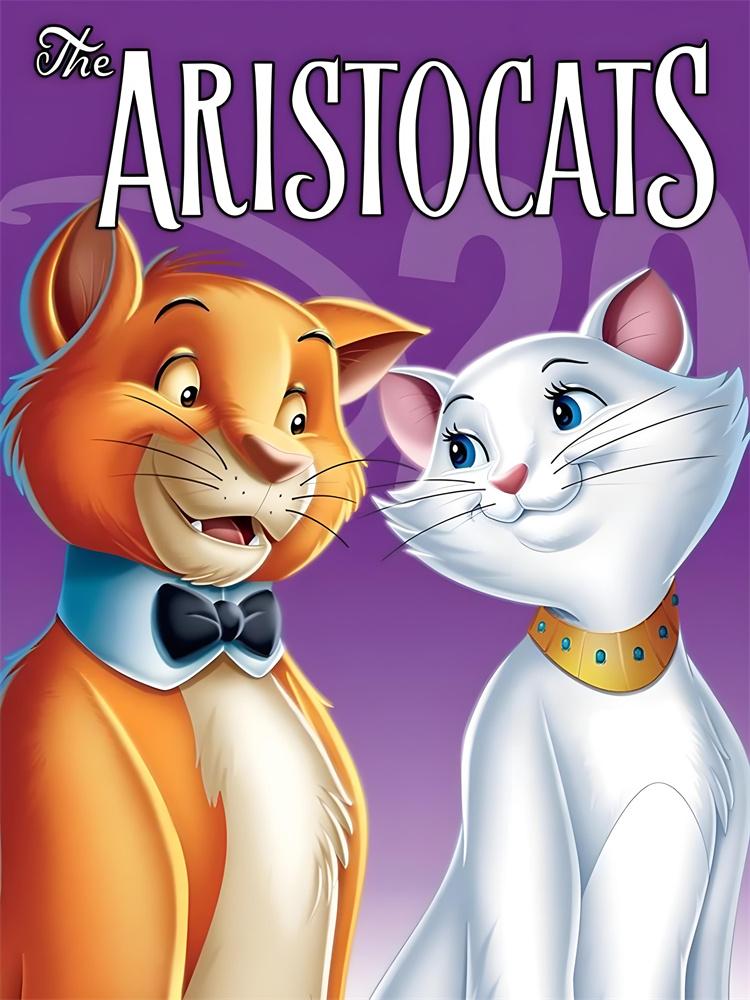 Disney 5D Diamond Painting Cat Adventures Decoration DIY Full Diamond Mosaic Inlaid Cross Stitch Set Gift