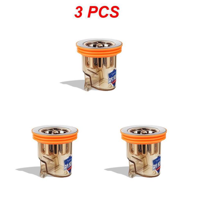 Toilet Shower Floor Drain Backflow Preventer Sewer Core for-Kitchen Bathroom Anti Odor Floor Strainer-Filter Sewer Core-Home