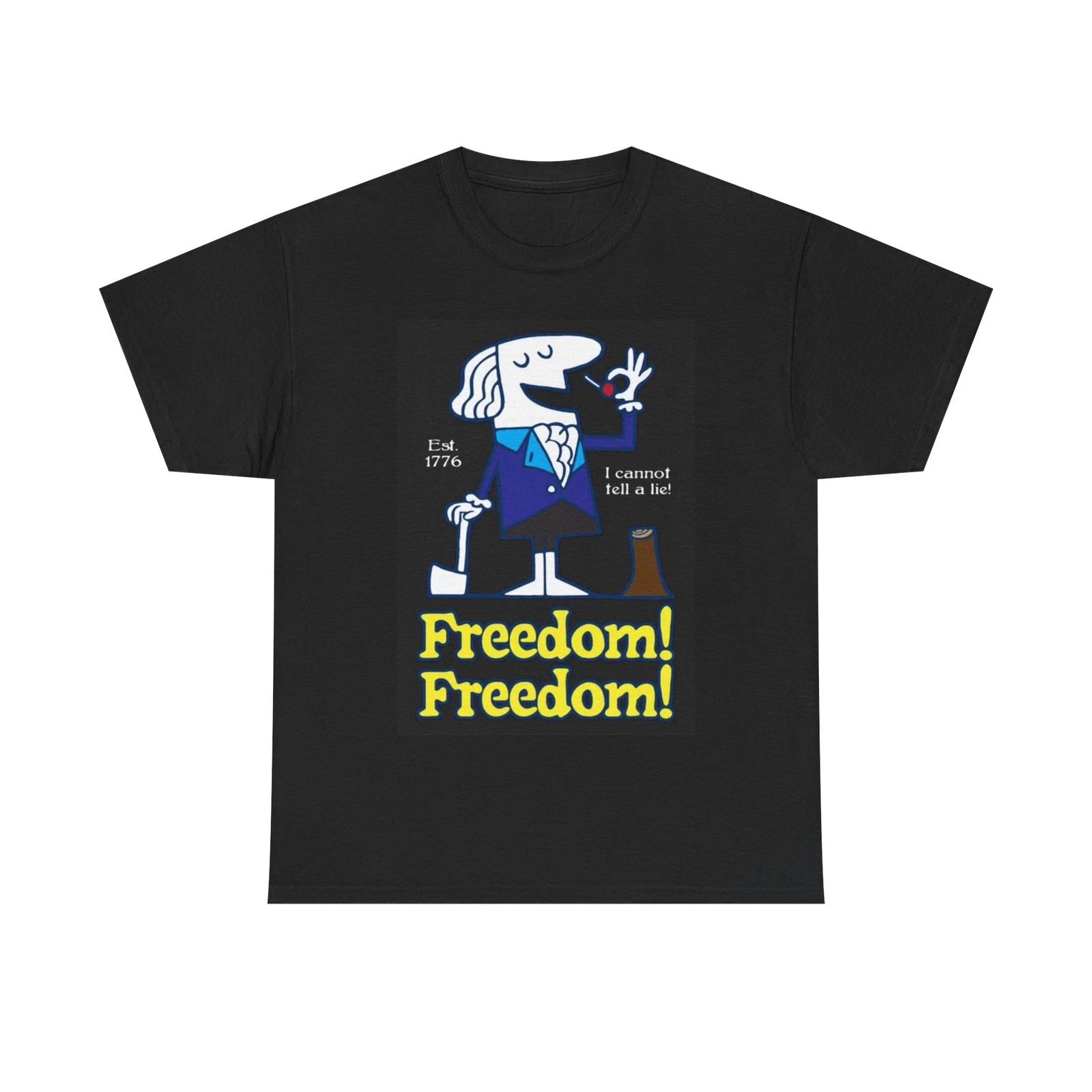 Men s and Women s T-shirts Founding Fathers Freedom M