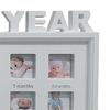 Photo Frame for 0-12 Month Baby"My First Year" Pictures Footprint Handprint Kids