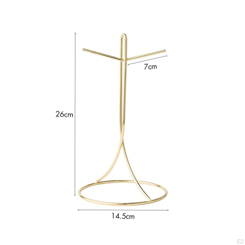 Coaster Holder Organizer Modern Lightweight Portable Stand Table Mat Cup Rack for
